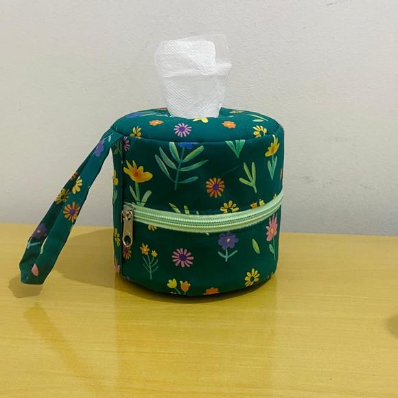 Porta Papel Higiênico Floral