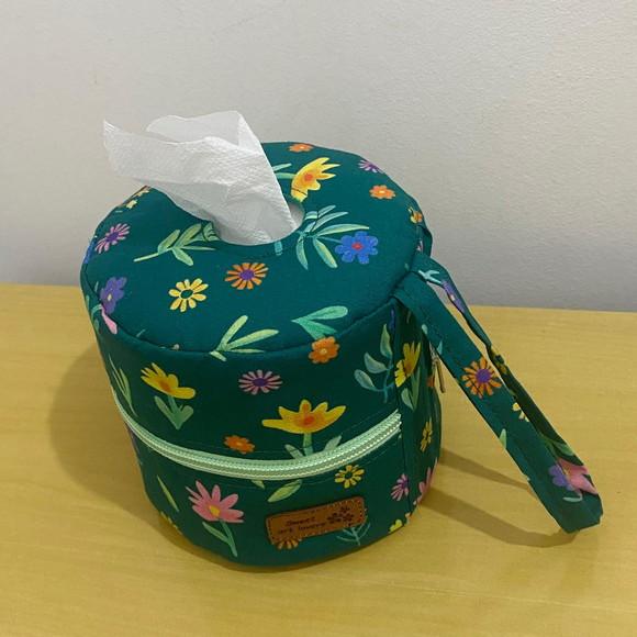 Porta Papel Higiênico Floral