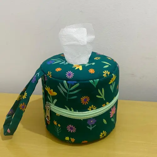 Porta Papel Higiênico Floral