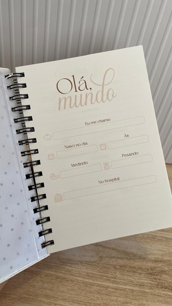 Caderneta de Saúde Personalizada Menino Safari