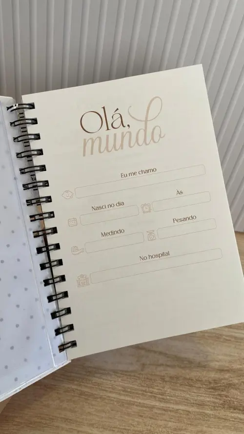 Caderneta de Saúde Personalizada Menino Safari