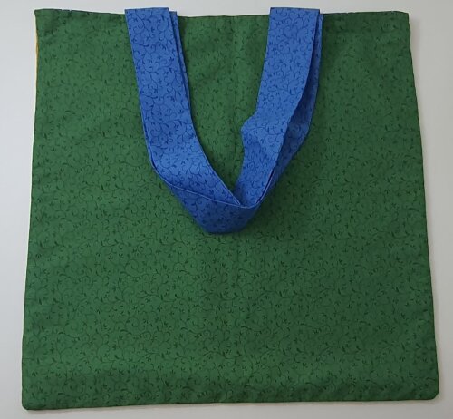 Bolsa Brasil dupla face tecido