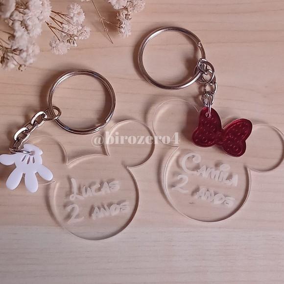 Chaveiro Personalizado Acrílico