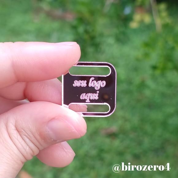Kit 20 Unid Passa Fita/ Finalizador Acrílico Personalizado