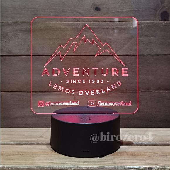 Luminária de Led Personalizada