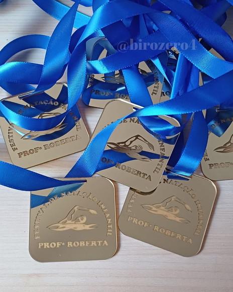 Medalhas Personalizadas Acrilico Espelhado