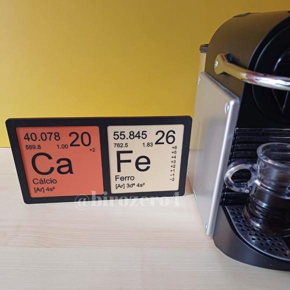 Placa Decorativa Café com Moldura