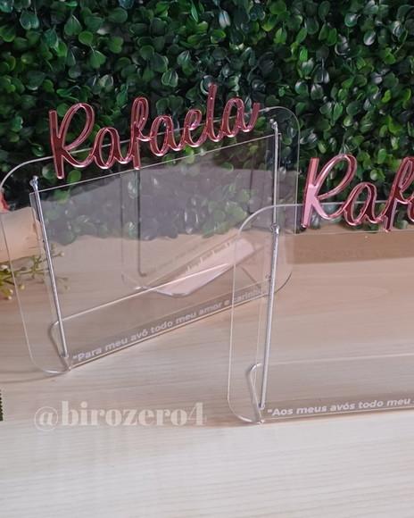 Porta Retratro Acrílico Personalizado