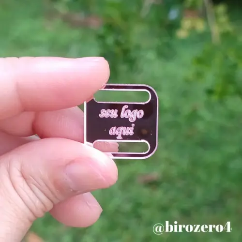 Kit 20 Unid Passa Fita/ Finalizador Acrílico Personalizado