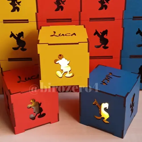 Kit 20 Unid Luminárias/ Abajur Personalizadas