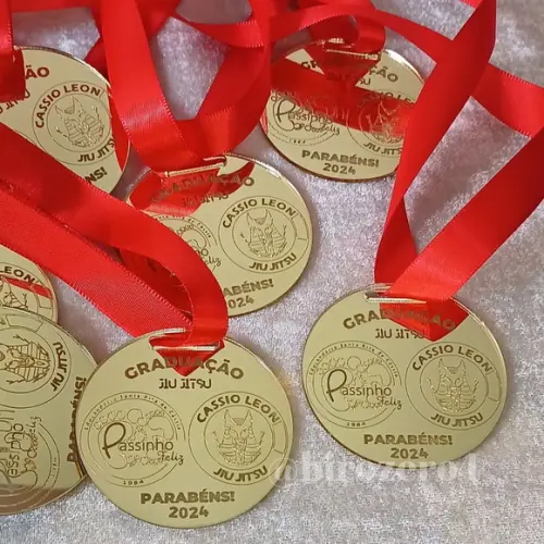 Medalhas Personalizadas Acrilico Espelhado