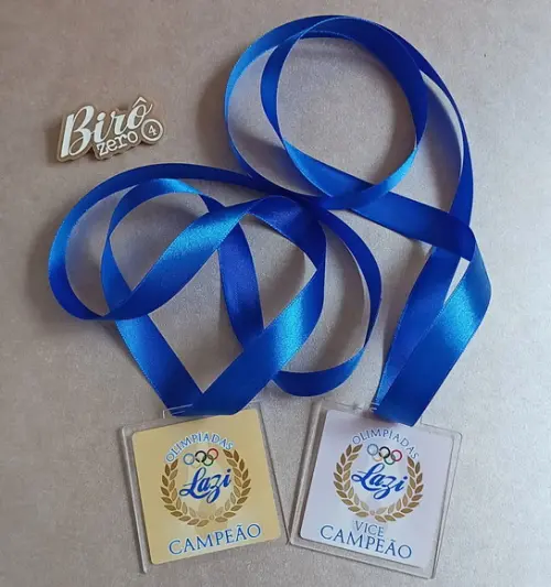 Medalhas Personalizadas Adesivadas