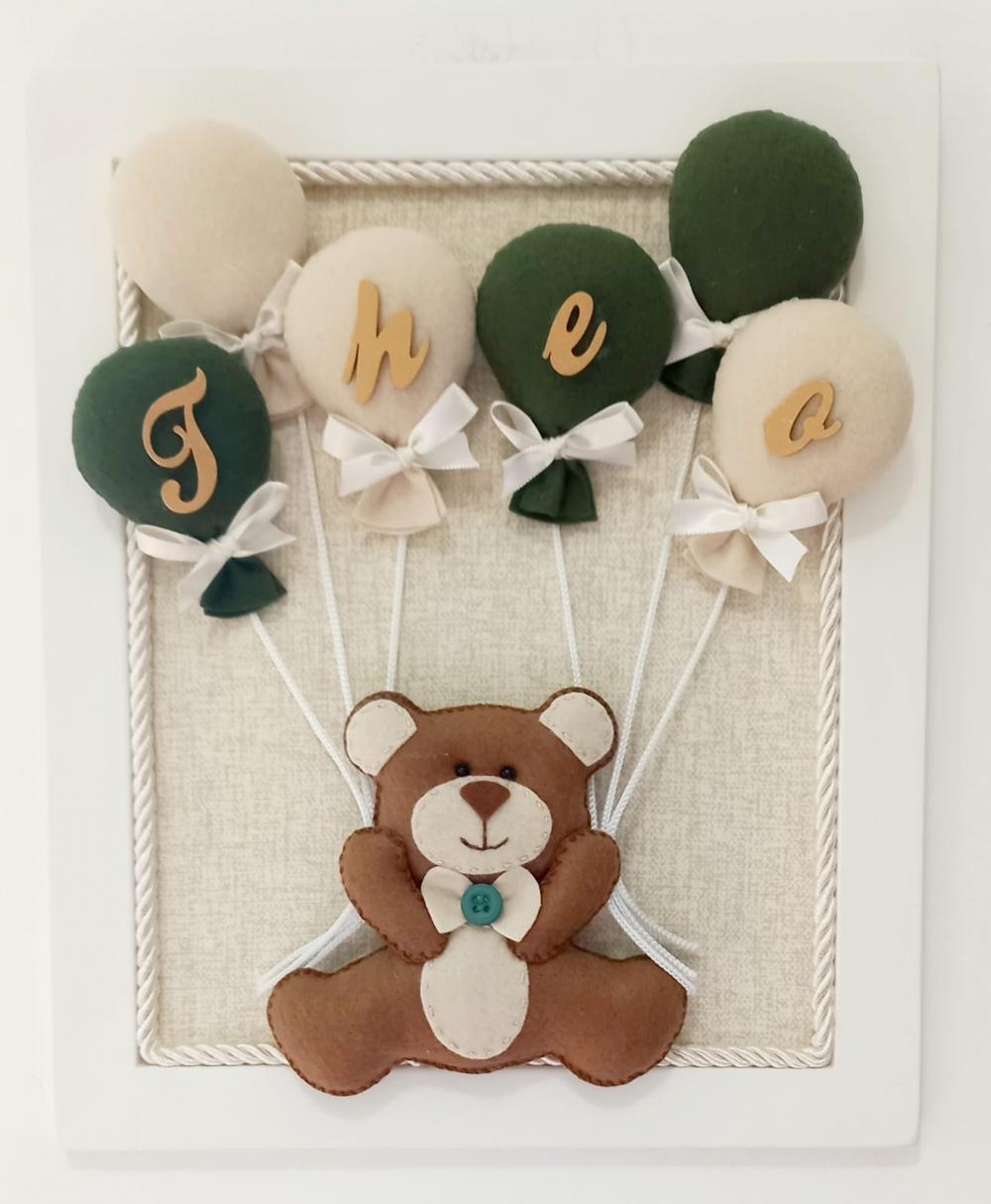 Porta Maternidade em feltro personalizado