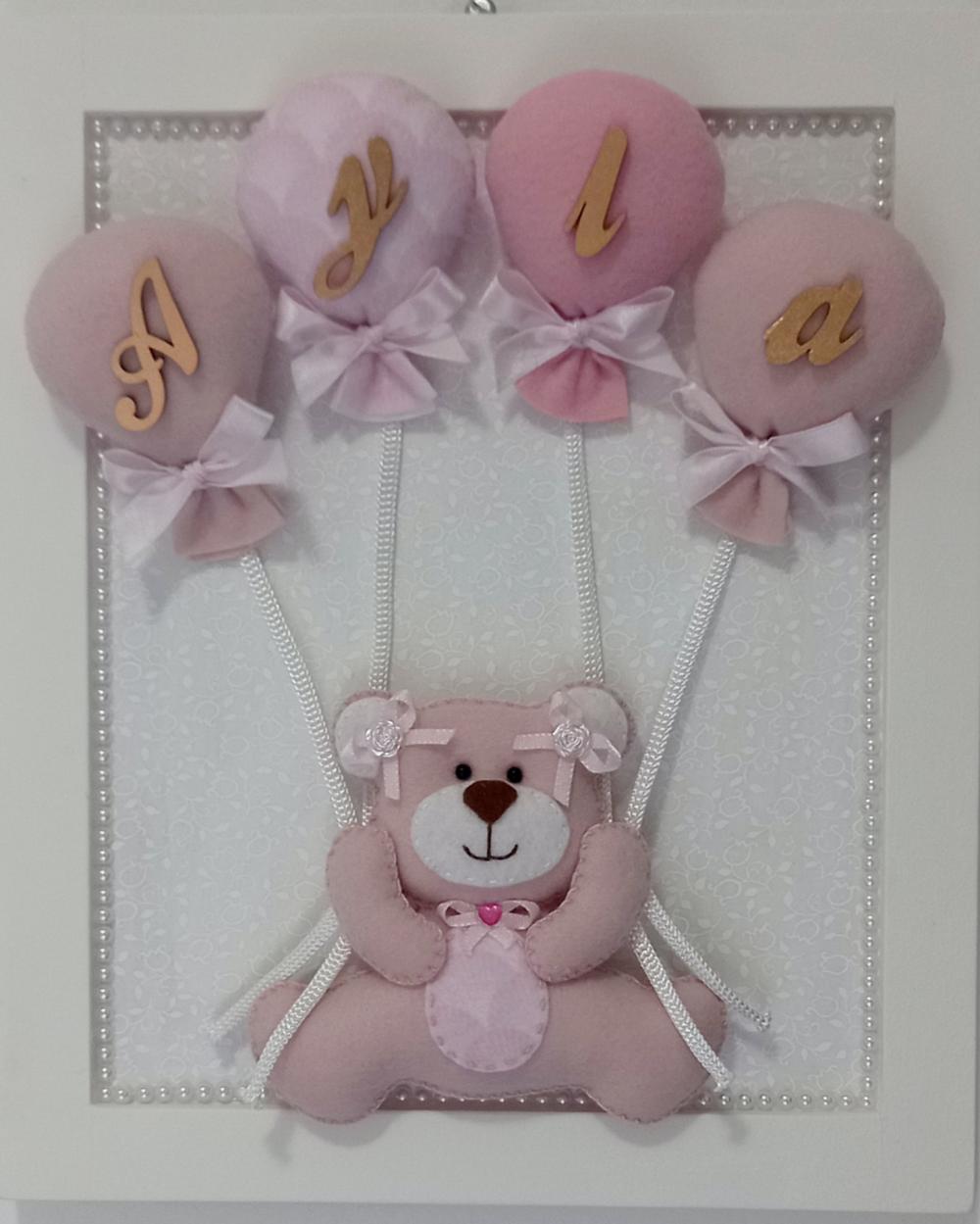 Porta de maternidade personalizado menina
