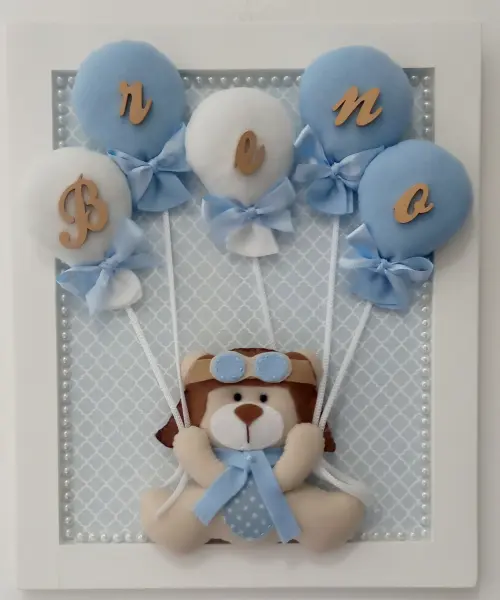 Porta Maternidade em feltro personalizado