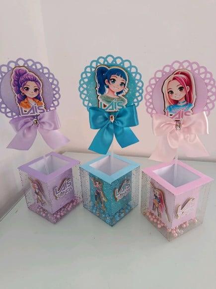 Centro de Mesa Guerreiras do K-pop Huntrix Cute