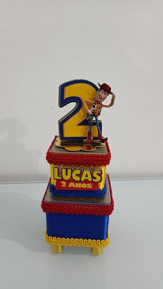 Caixa Acrílica Dupla Toy Story Luxo