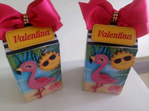 Caixa Milk Flamingo