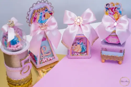 Kit Festa Princesas da Disney Luxo 12 Peças