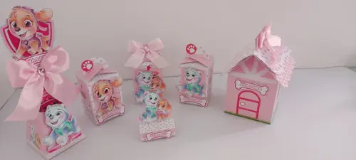 Kit Festa Patrulha Canina Rosa 35 Peças