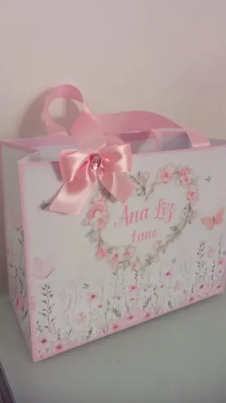 Sacolinha Gg Personalizada Jardim