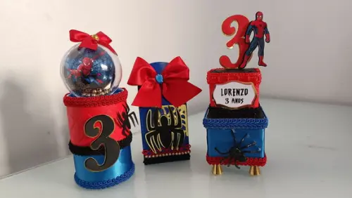 Kit Festa Homem Aranha Luxo 21 Peças