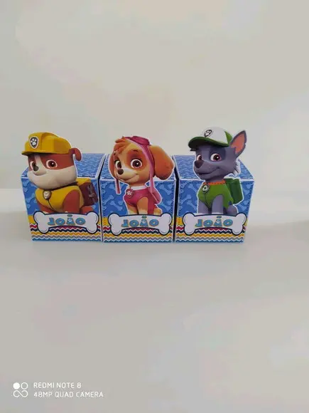 Caixa Cubo Patrulha Canina