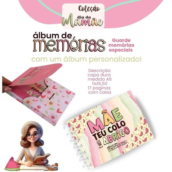 Álbum de Fotos - Dia das Mães