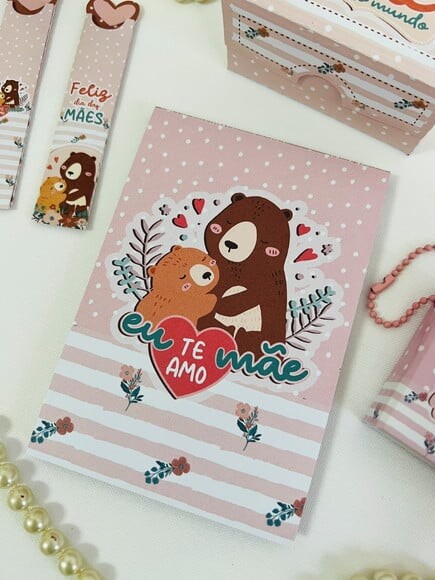 Bloquinho Dia das Mães Kit com 10