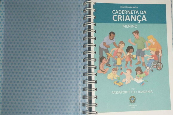 Caderneta de Saúde e Cartão Sus- Urso Aviador