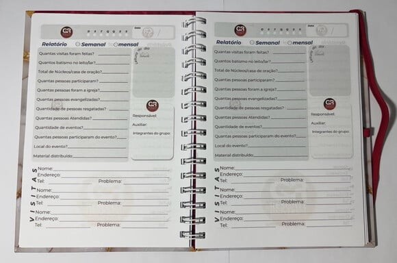 Caderno Grupo Resgate