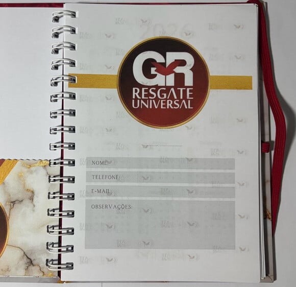 Caderno Grupo Resgate