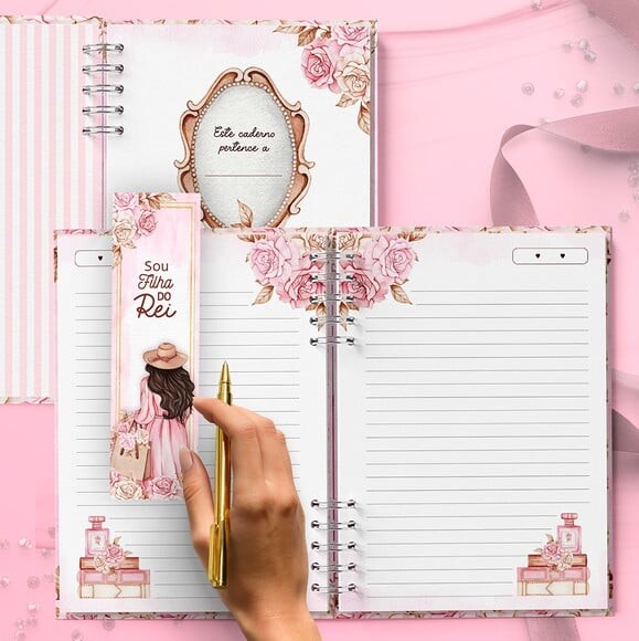 Caderno Mulher Virtuosa A5