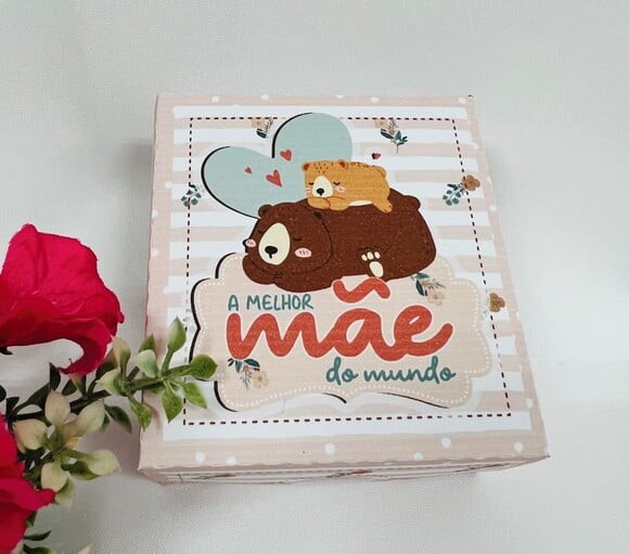Caixa 4 Doces Dia das Mães