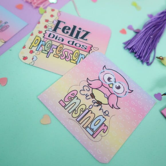 Card Feliz Dia dos Professores 35 Unidades