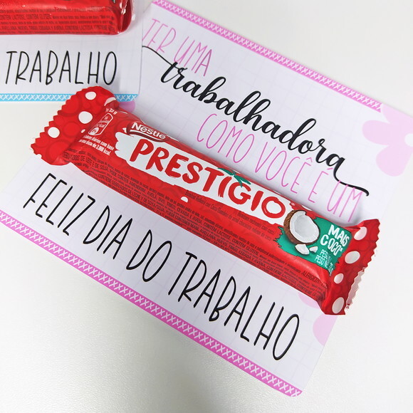 Cartão Dia do Trabalhador Prestigio