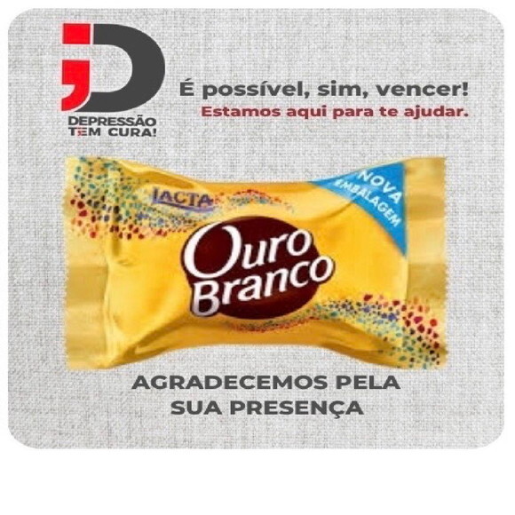 Cartão para Bombom Grupos Dtc