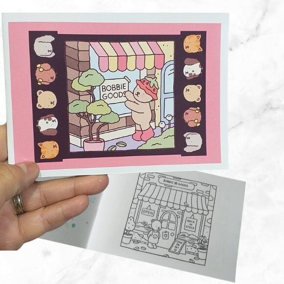 Livro Colorir Bobbie Goods Cores - 50 Unidades
