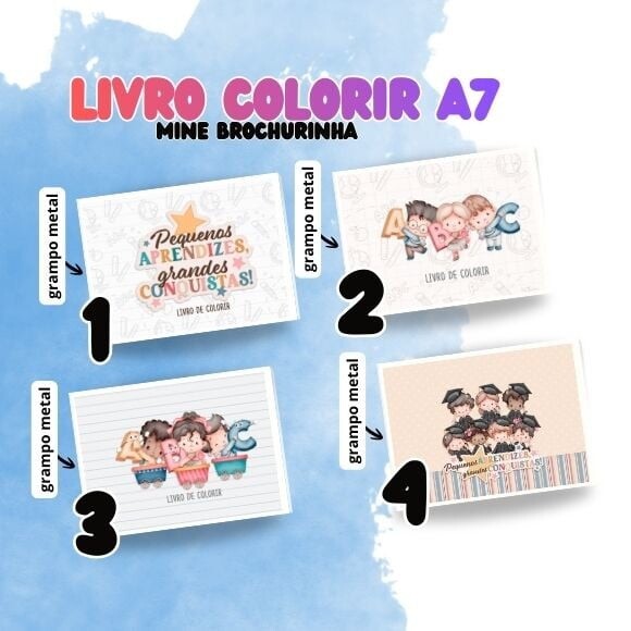 Mine Livro Colorir Abc