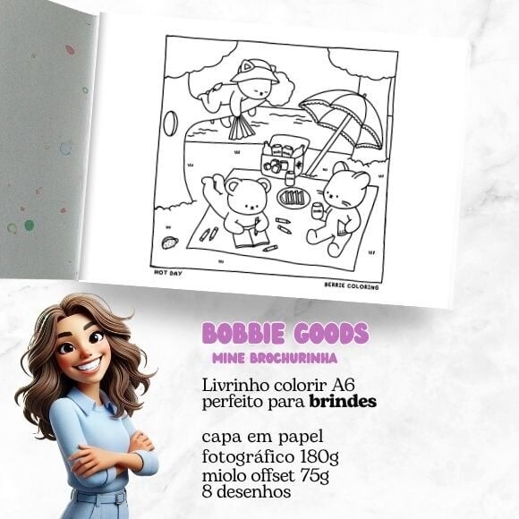 Mini Livro Bobbie Goods Barry