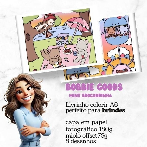 Mini Livro Bobbie Goods Barry
