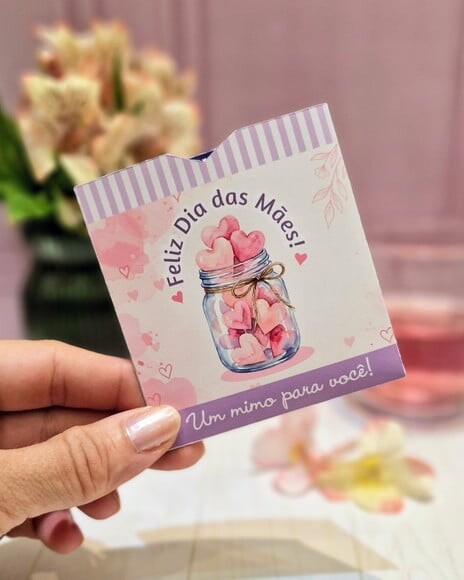 Porta Sache de Chá Dia das Mães 1