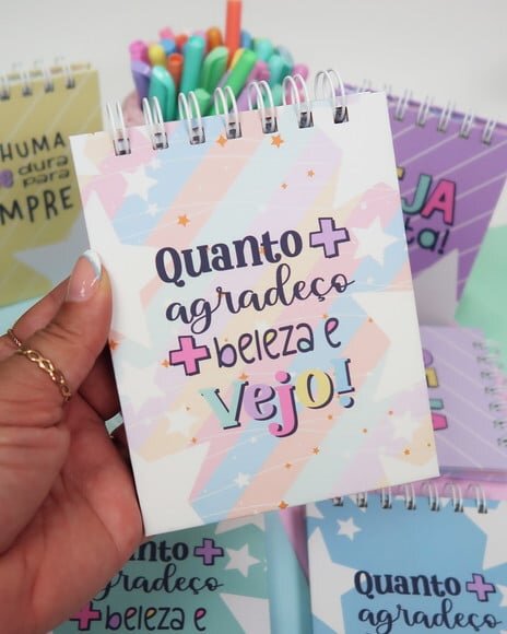 Bloco de Anotações Coleção Magic
