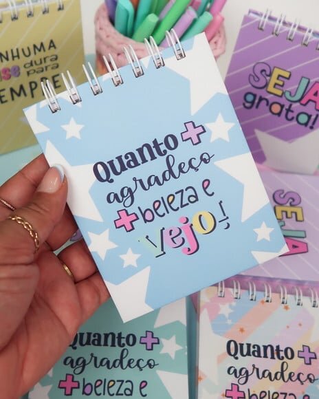 Bloco de Anotações Coleção Magic