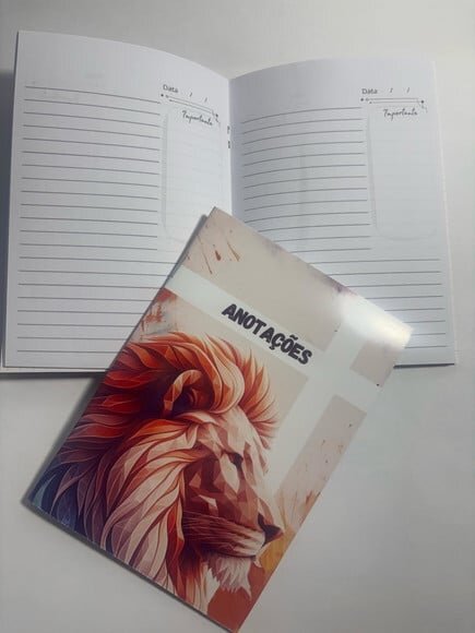 Caderno Brochura - Leão