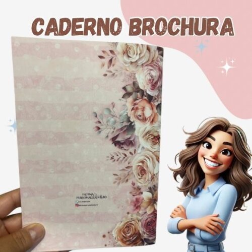 Caderno Brochura Girl
