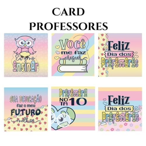 Card Feliz Dia dos Professores
