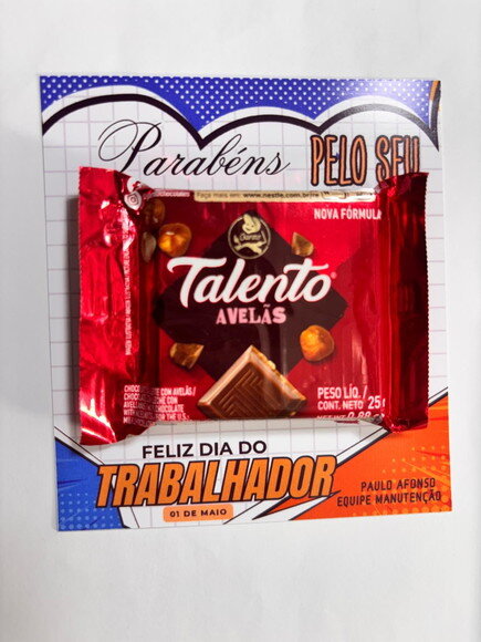 Cartão Dia do Trabalhador