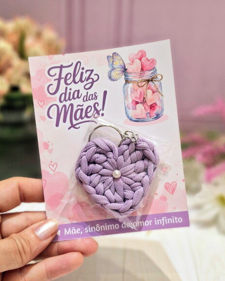 Cartão para Bombom - Dia das Mães