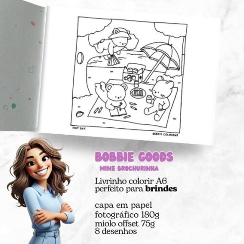Mini Livro Bobbie Goods Barry